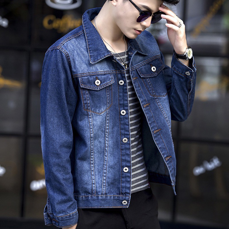 black and blue denim