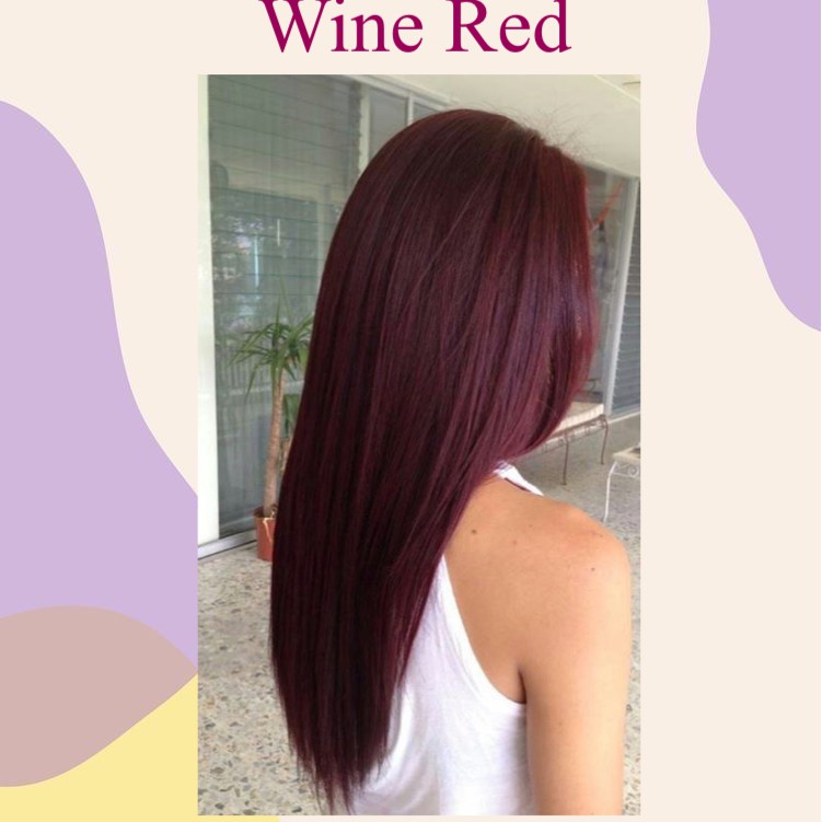Wine Red Vibrant || Huenicorn Hair Dye || | Shopee Philippines