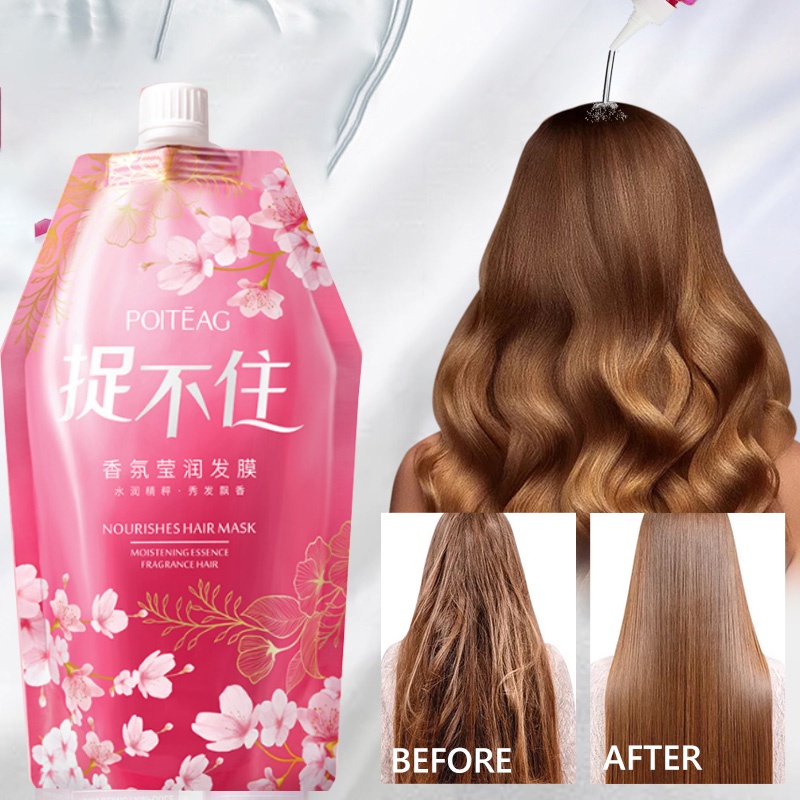 350ml Hair Treatment Mask Moistening Essence Fragrance Hair Conditioner ...