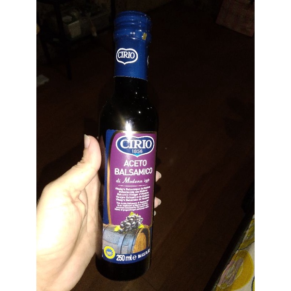 BALSAMIC VINEGAR 250ML CIRIO PRODUCT OF ITALY (EXPIRY 2025) Shopee