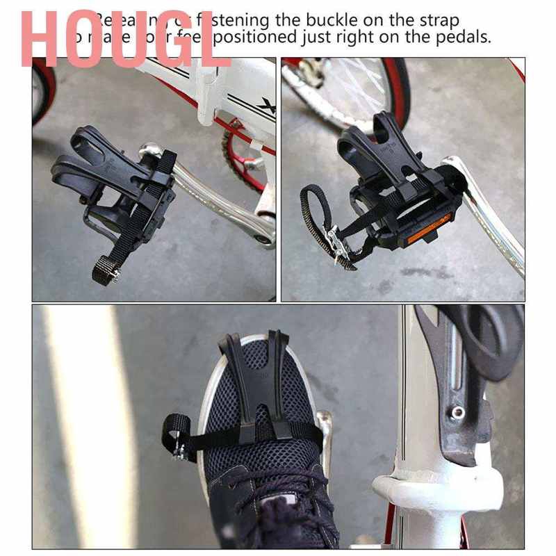 mountain bike pedal straps