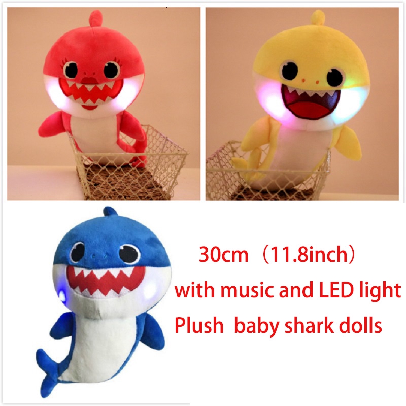 baby shark plush doll