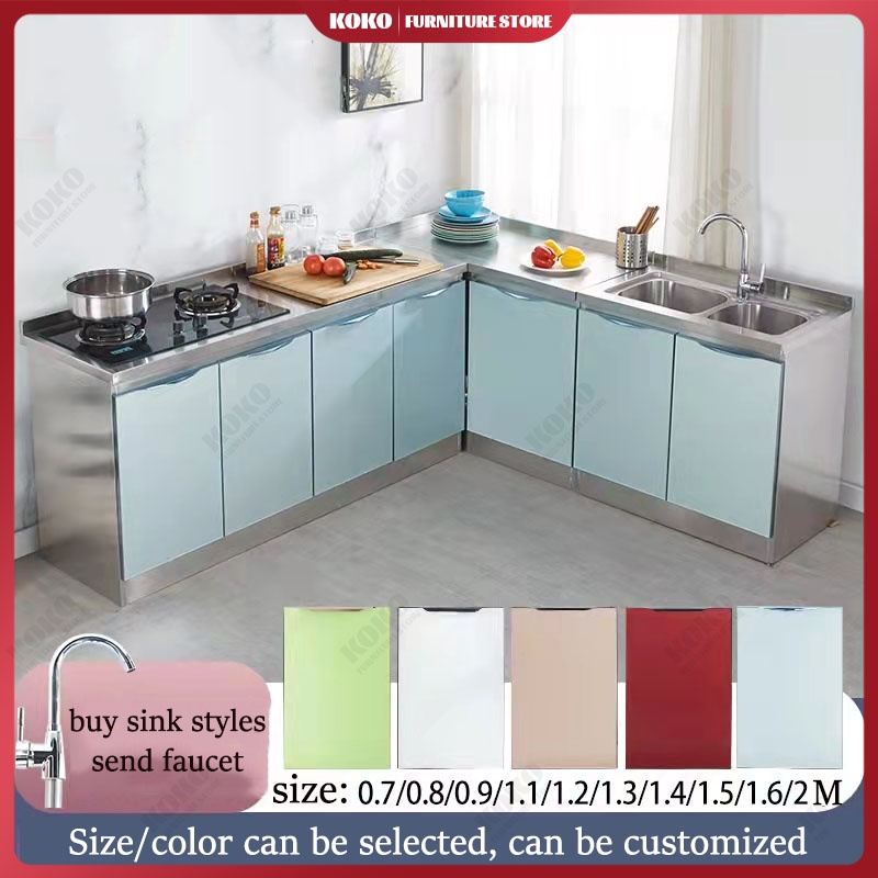 Kitchen Cabinet Storage Household Item With Gas Stove Sink Stainless   7cbf0b88027df2e7b11261d7537c631e