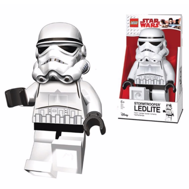 lego silver stormtrooper magnet