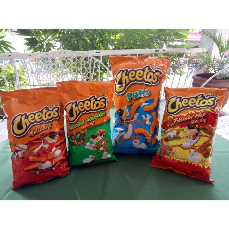 Cheetos Crunchy Flaming Hot 8oz 226 8g Shopee Philippines