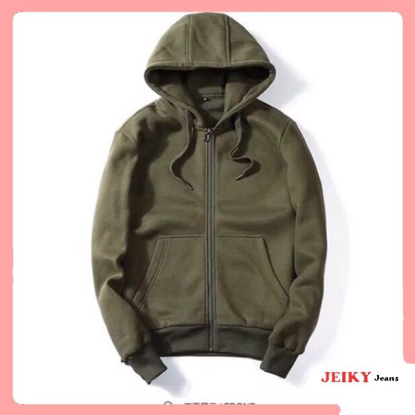 army green hoodie