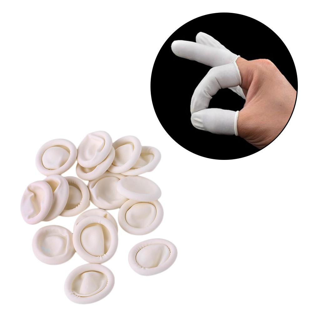 latex finger gloves