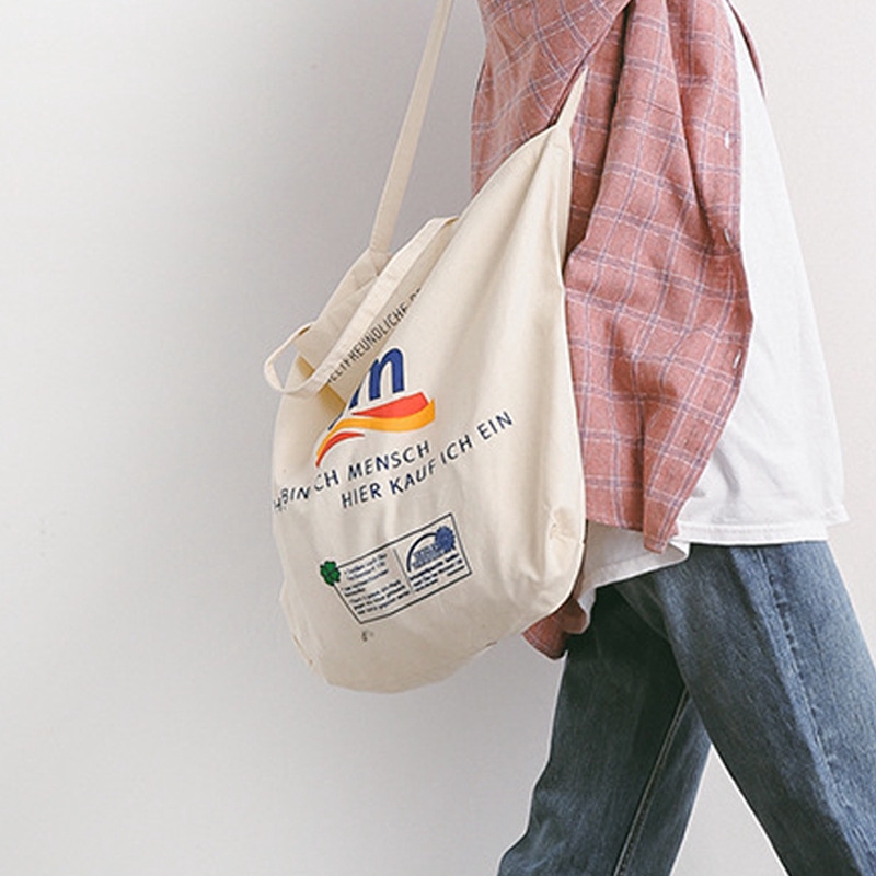 korean canvas tote