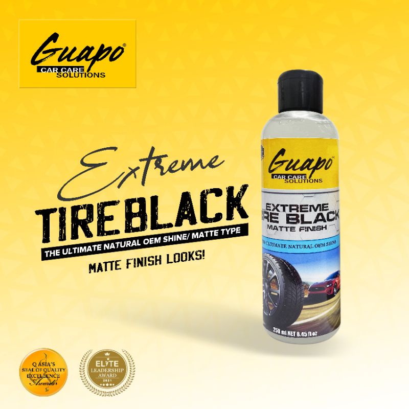 Guapo Car Care Solutions Extreme Tire Black / Tire Shine / Tire