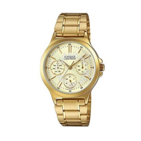 casio womens gold watch