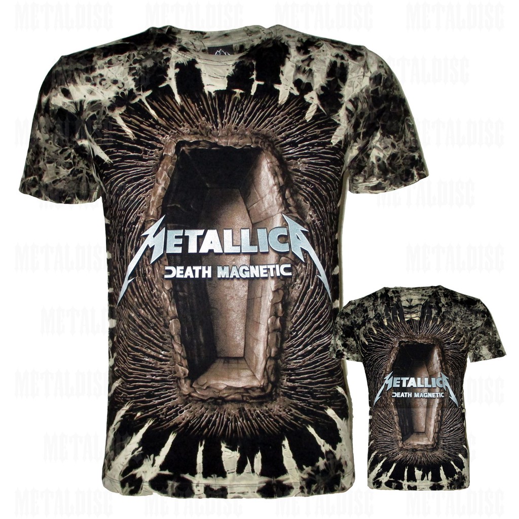 tie dye metallica shirt