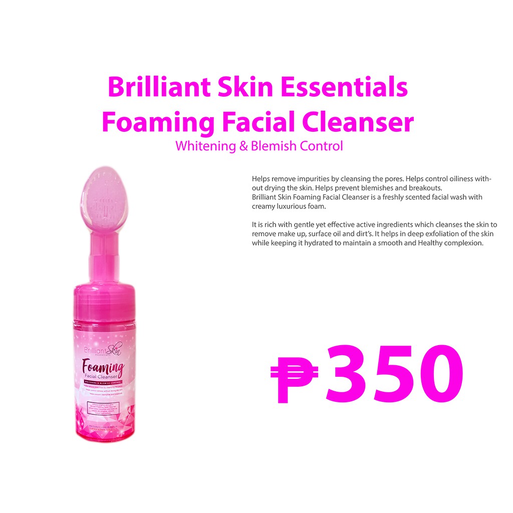 foaming cleanser brilliant
