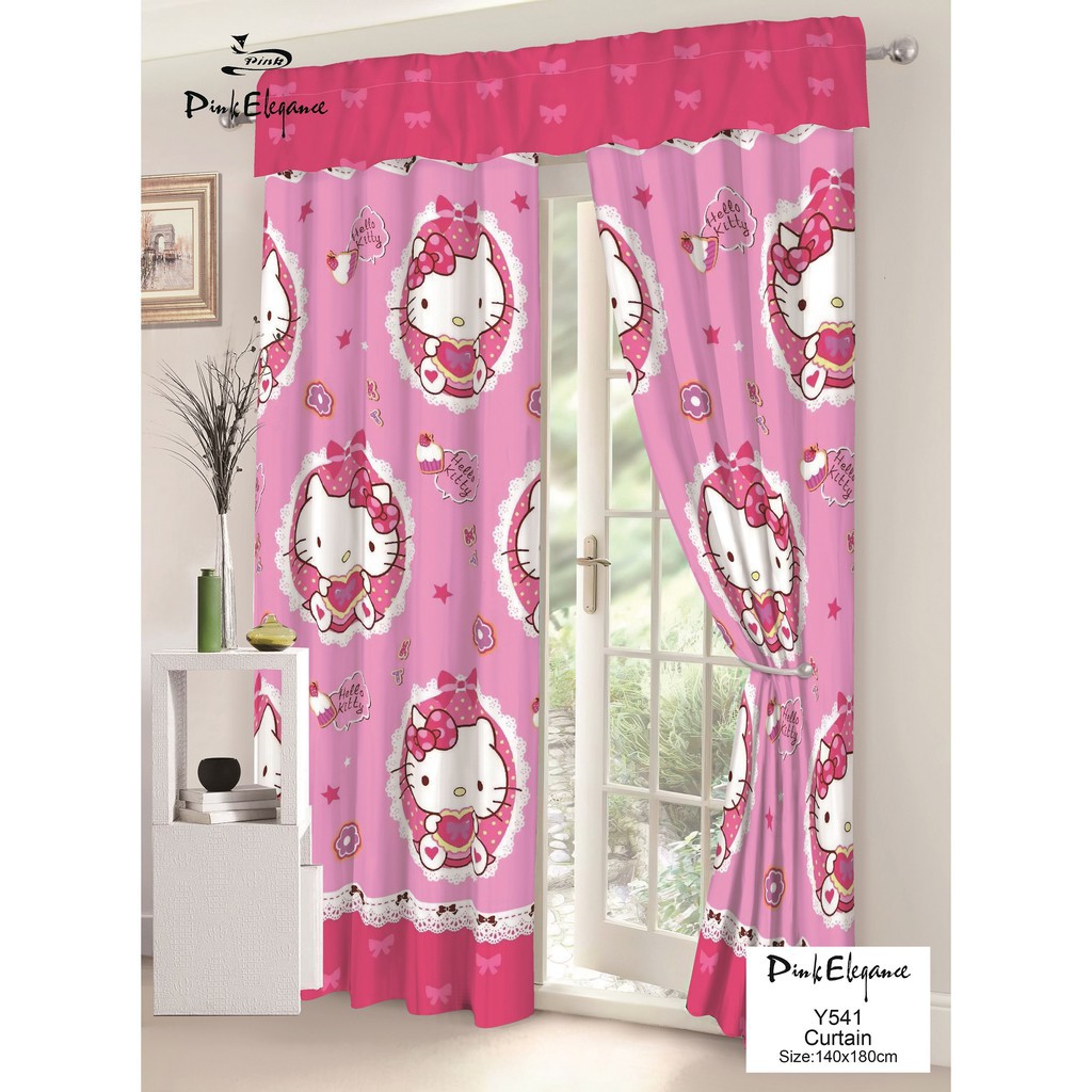 New Fashion Curtain 140cmx180cm Window Curtainhome Decor Shopee Philippines