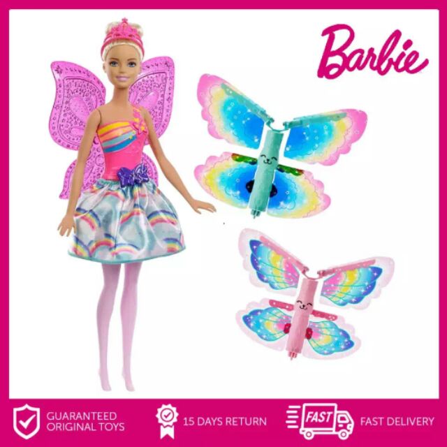 barbie with wings