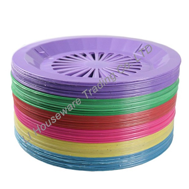 【LX♥SAVER 】1Dozen/12Pcs Paper Plate Holder Durable Plastic Material Shopee Philippines
