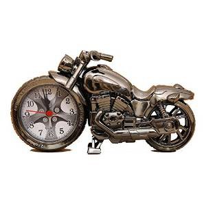 New Desk Clock Cool Motorcycle Motorbike Design Alarm Home Office