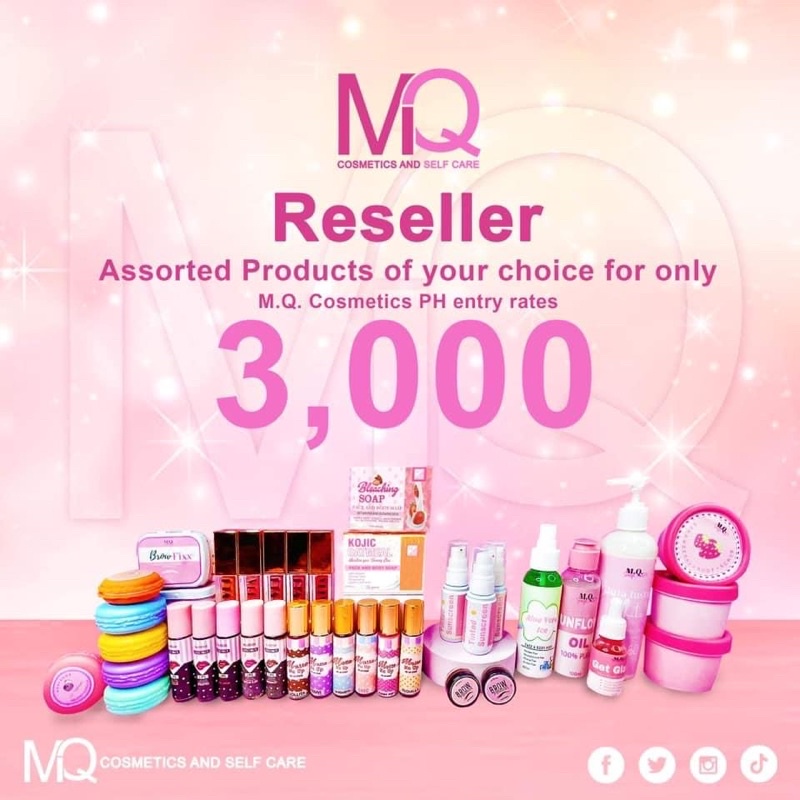 (COD) MQ COSMETICS RESELLER PACKAGE PRODUCT OF CHOICE PM ME Shopee