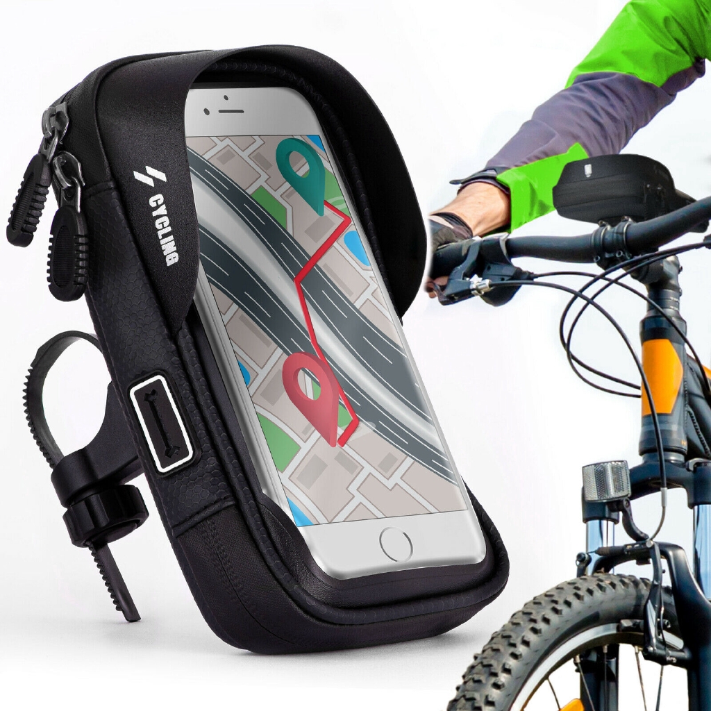 bike phone holder bag