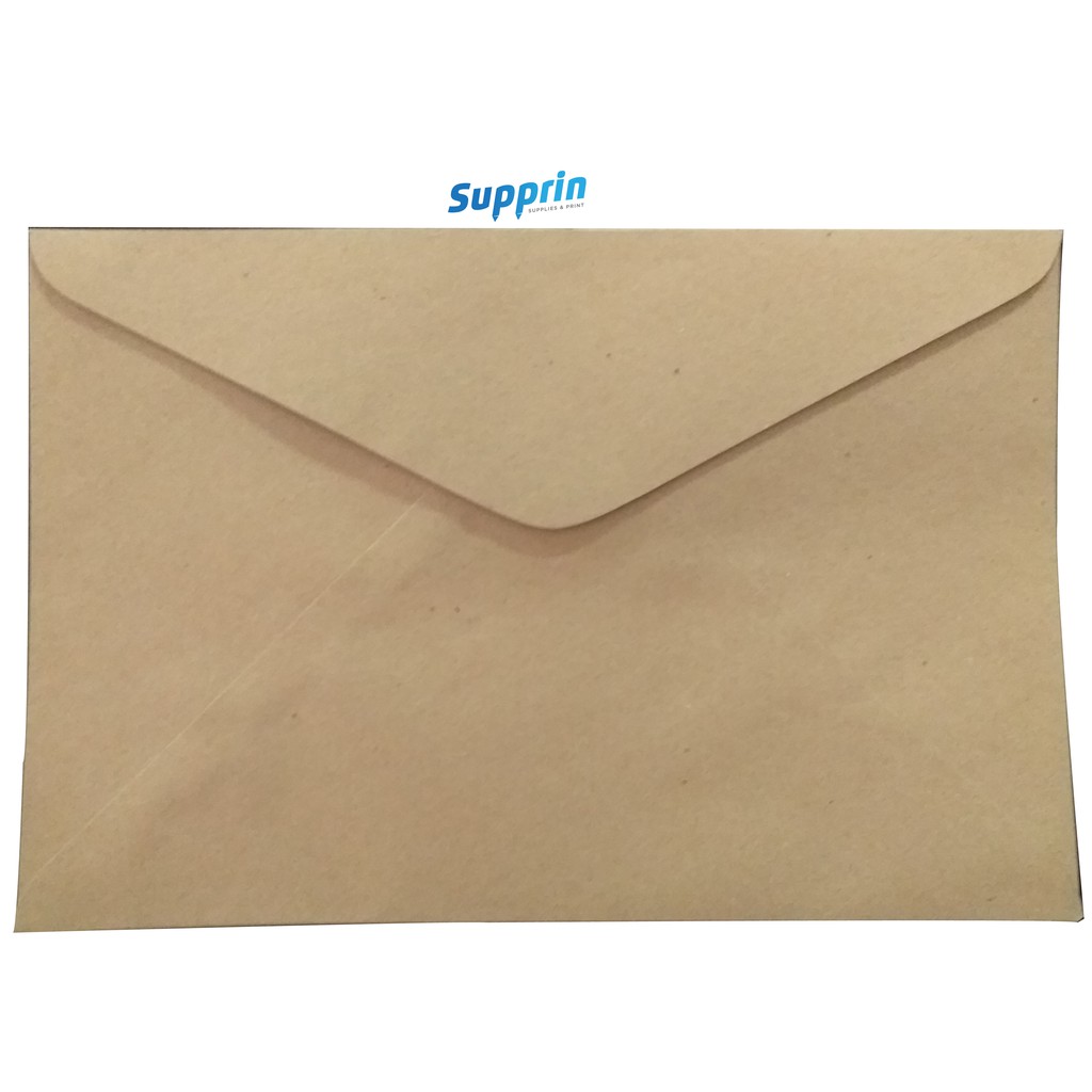 Brown Document Envelope, Legal / Long (10" x 15"), Five (5) pcs