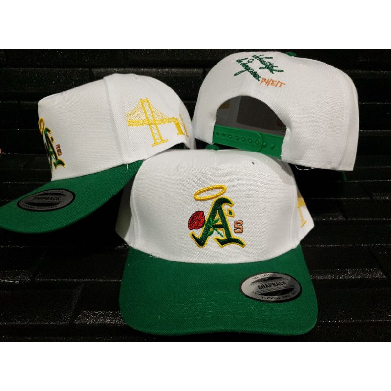 CHRIS BROWN HATS OAKLAND ATHLETICS SNAPBACK CAP