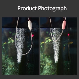 Portable USB Aquarium Oxygen Air Pump Fish Tank USB Silent Air Aerator With Hose and Airstone