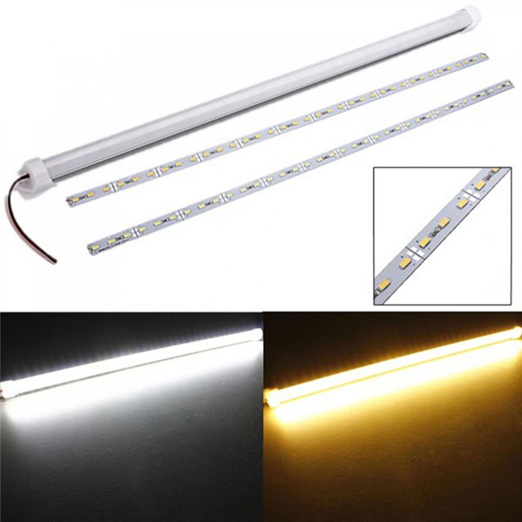 50cm DC 12V 11W 5630 SMD 36 LED Rigid Strip Cabinet Light | Shopee ...