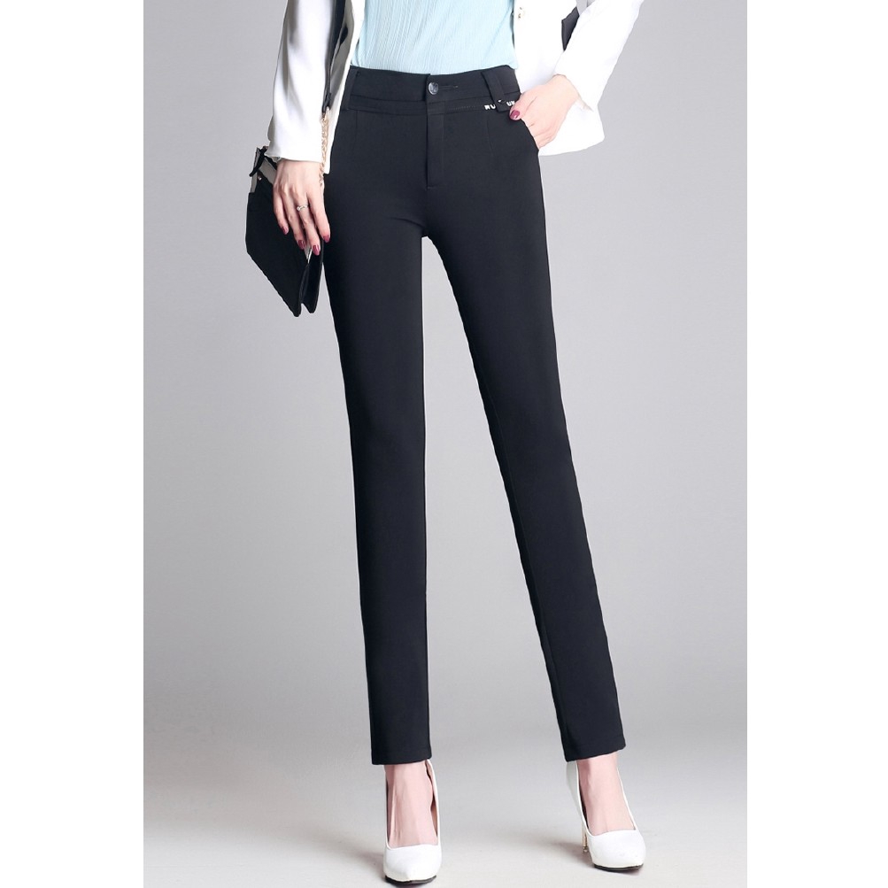 grey formal pants for ladies