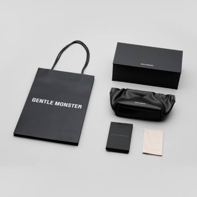 lazada pouch Gentle Monster Sunglasses Complete Set With Box, Leather Pouch, Box, Paper Bag