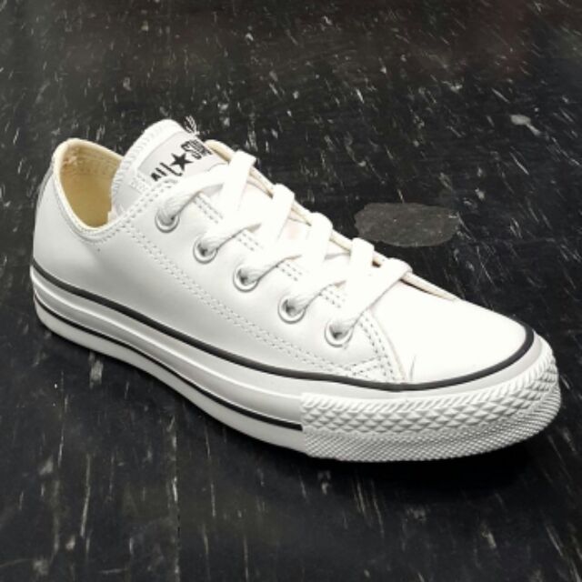 chuck taylor all star white leather