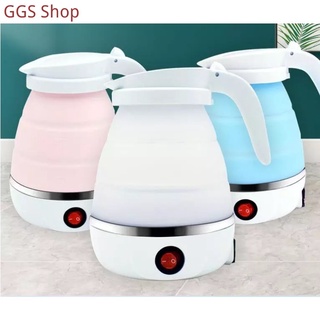 Portable traveling electric kettle folding retractable automatic power-off kettle