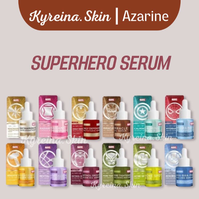 Azarine X Marvel Series Superhero Serum Edition Shopee Philippines