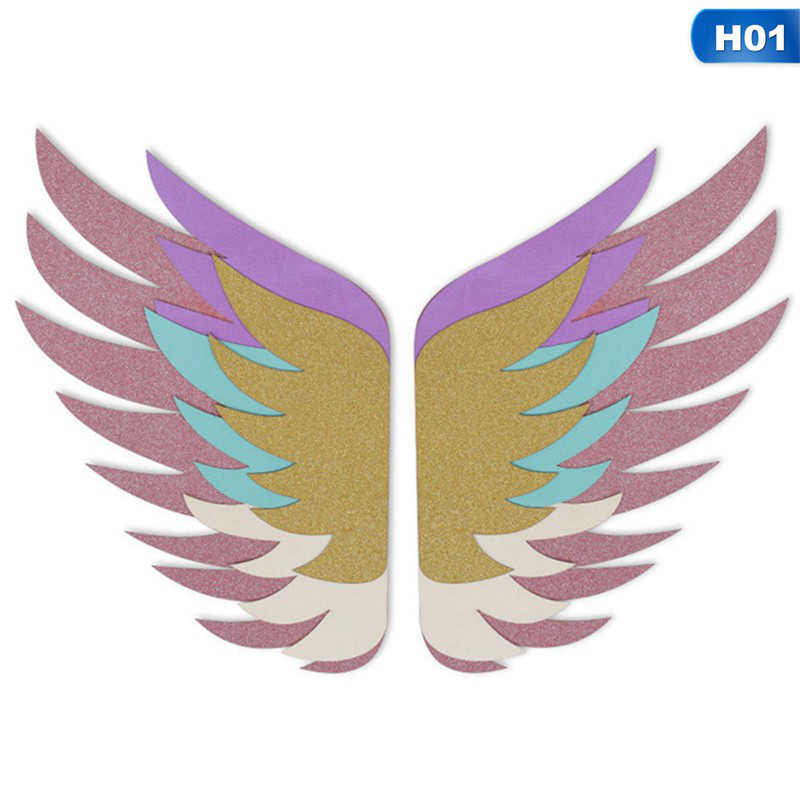 shen5241 angel wings unicorn party decoration cupcake cake topper picks birthday cake decoration tool shopee philippines