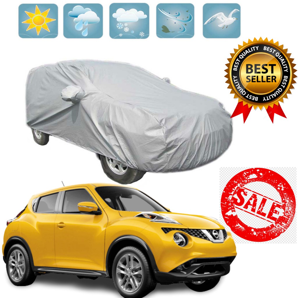 NYLON CAR COVER FOR NISSAN JUKE FREE CHAMOIS TOWEL EASY TO USE