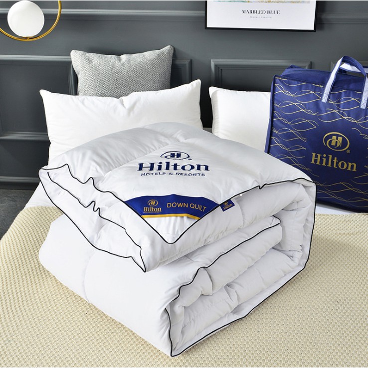 Hotel quilt Hilton gift duvet double thick quilt core (send packaging