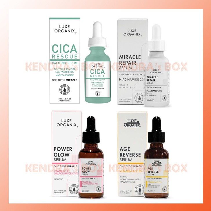 luxe organix serum for acne