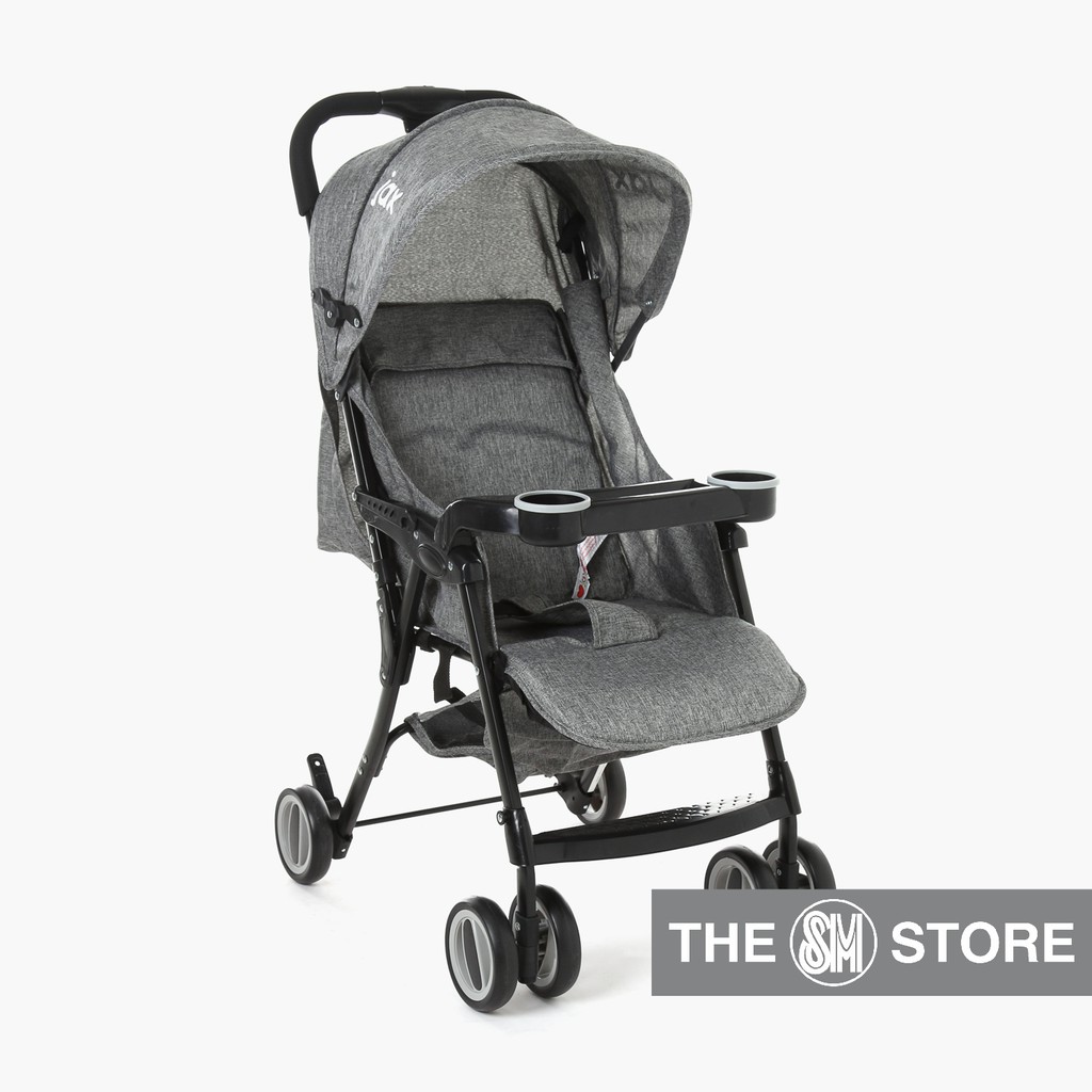 gray baby stroller