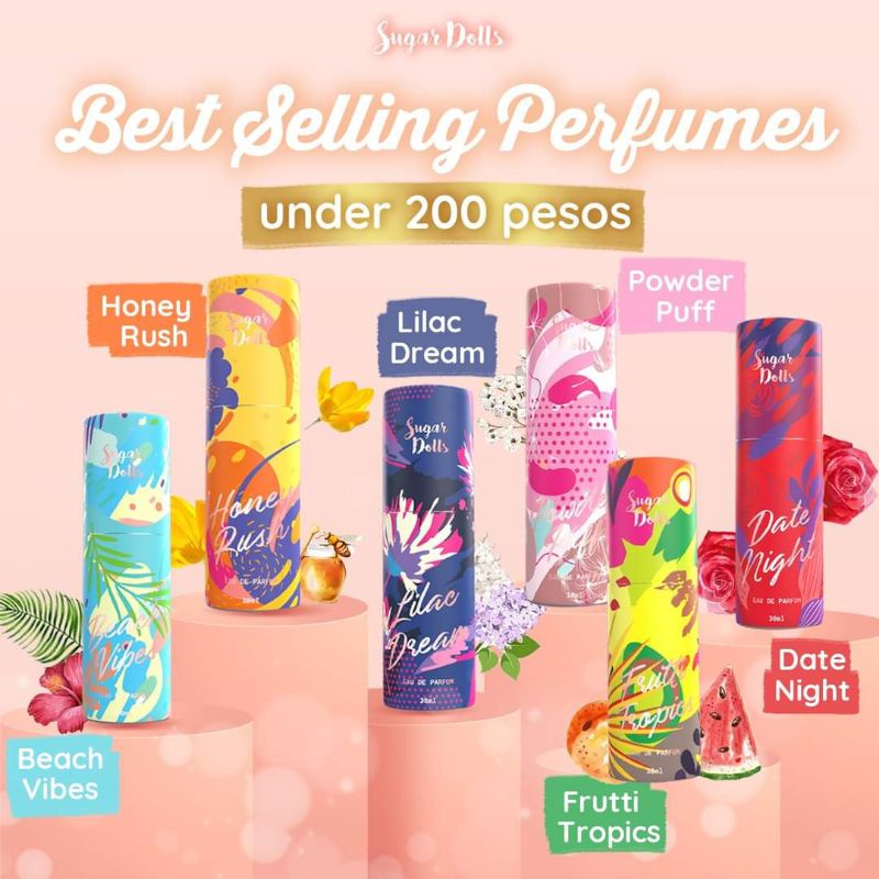 Sugardolls Best Selling Perfumes Shopee Philippines