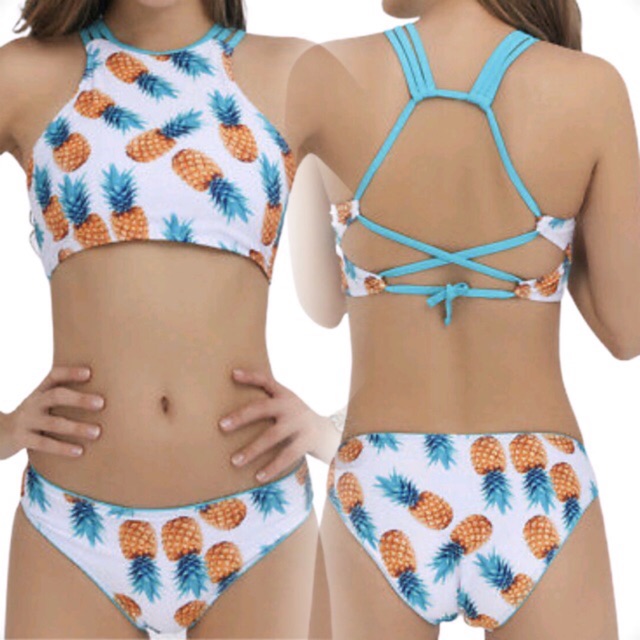 two piece swimsuit shopee