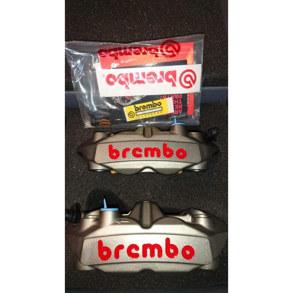 Brembo M4 Calipers 108mm Original Brembo Right Left Shopee Philippines