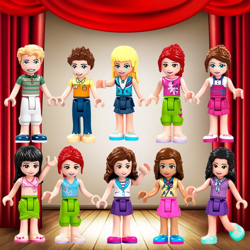 lego minifigures friends