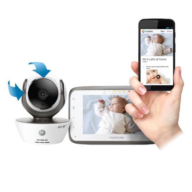 Motorola Baby Monitor Pet Home And Security Smart Camera With Cctv Motorola App Shopee Philippines
