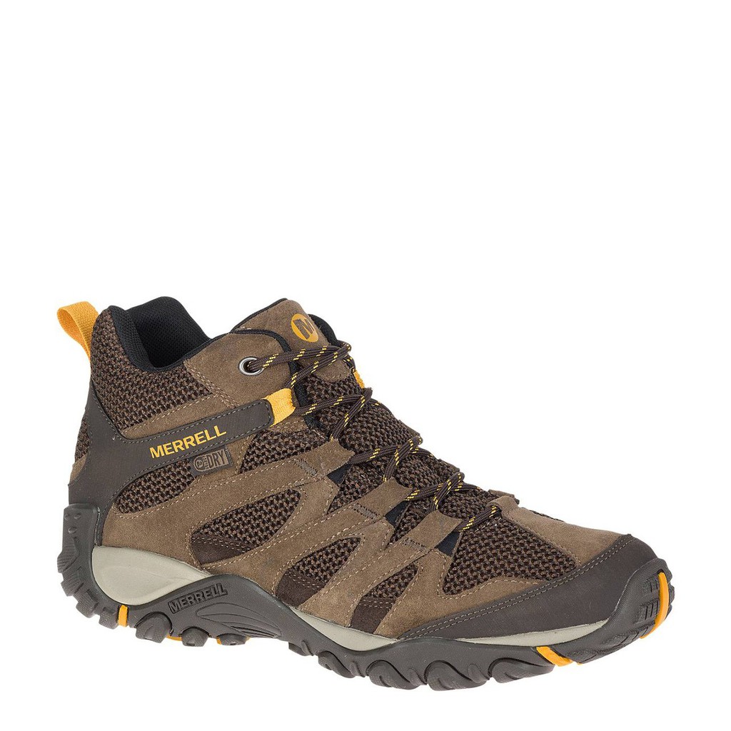 merrell men's alverstone mid waterproof hiking boots