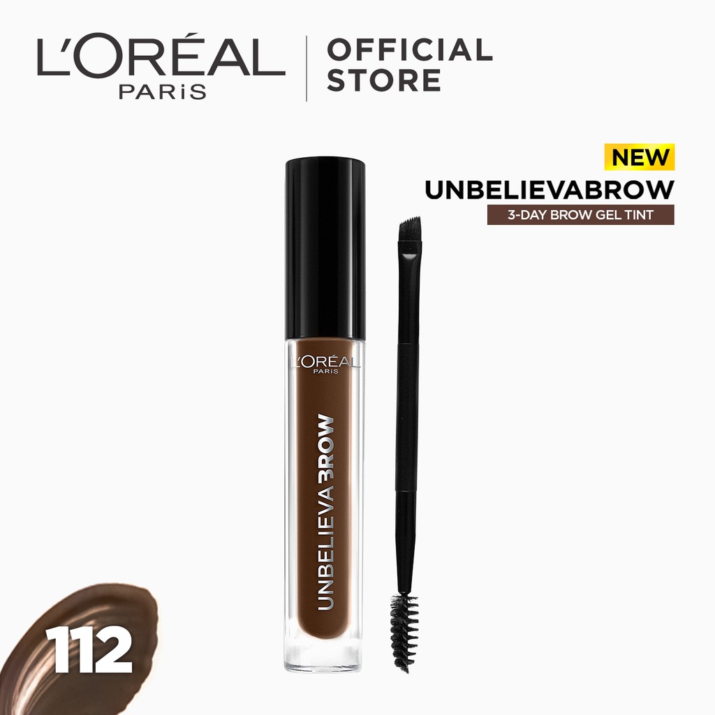 L'Oreal Paris Unbelievabrow Longwear Brow Gel Makeup [Waterproof, and
