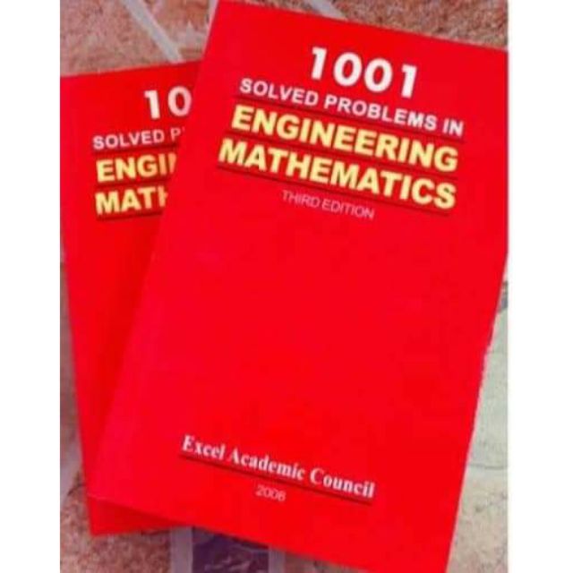 1001 Solved Problems In Engineering Mathematics- Excel | Shopee Philippines