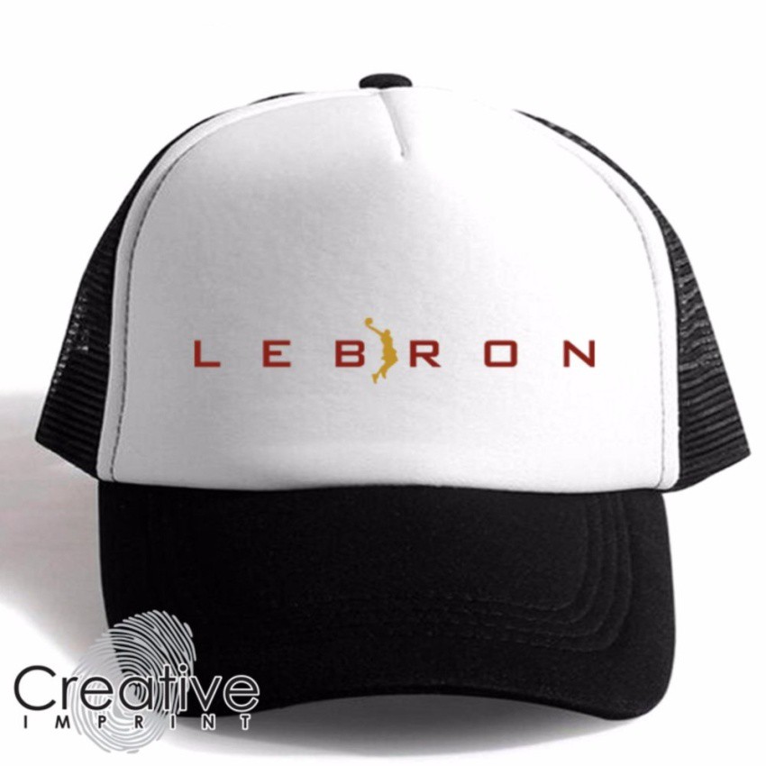 black white trucker cap