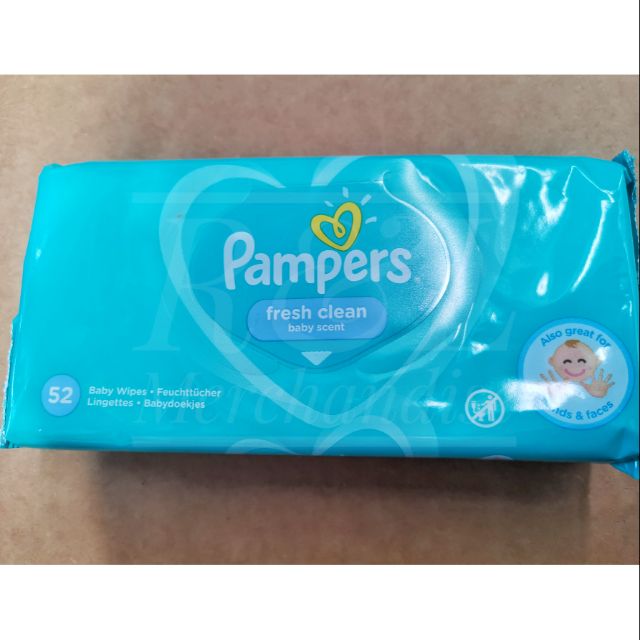 pampers scented baby wipes