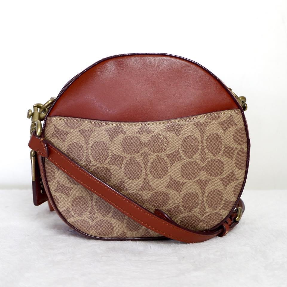 coach round bag