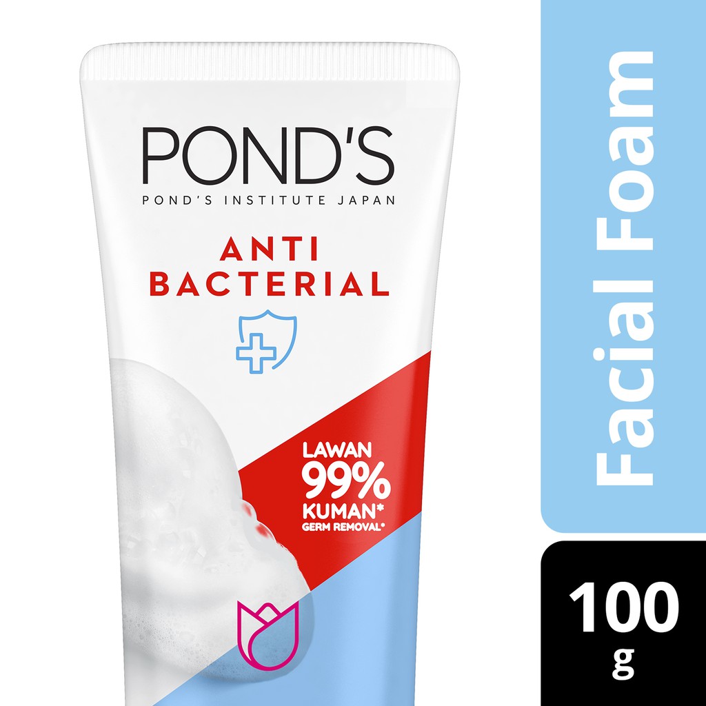 PONDS Antibacterial Facial Foam 100g Shopee Philippines