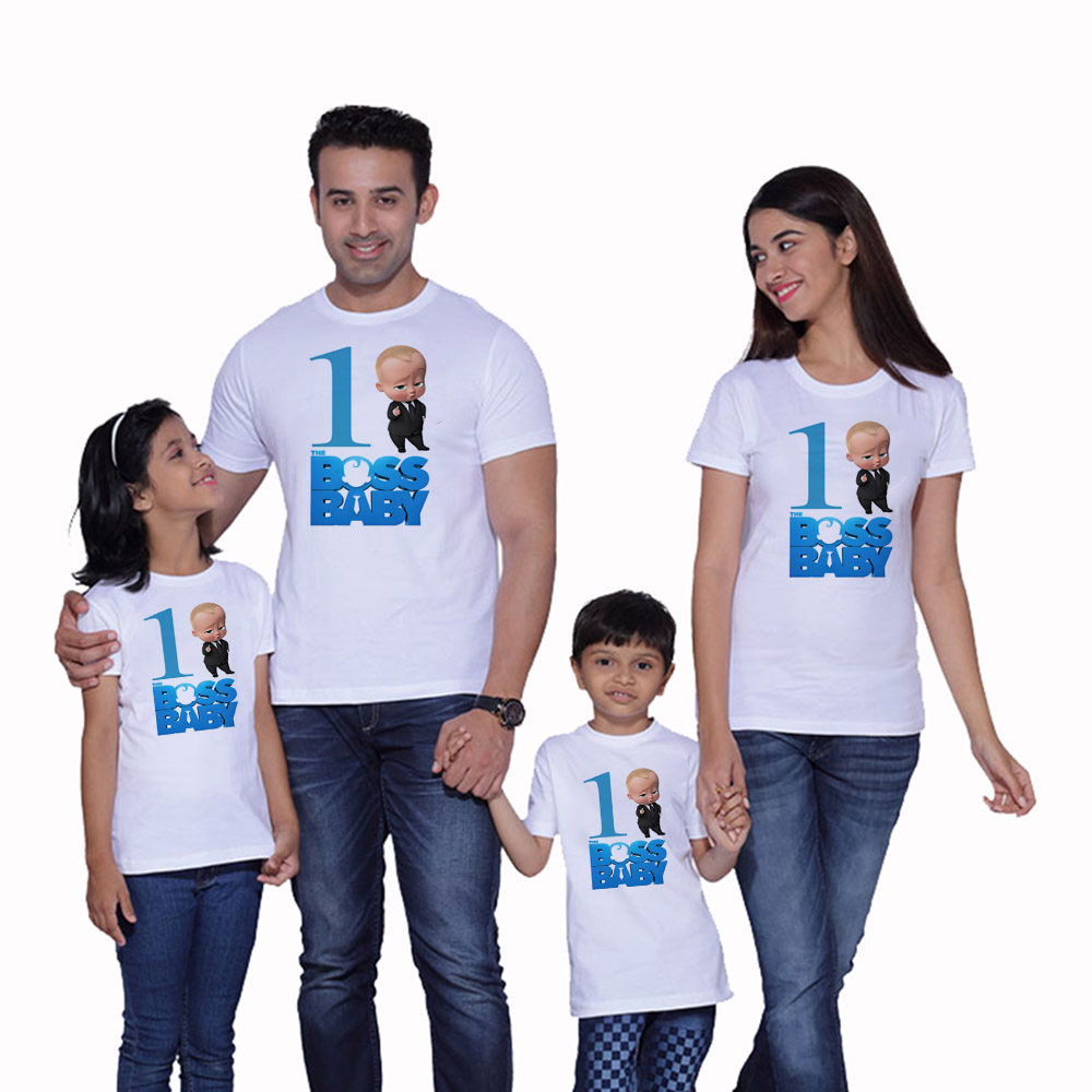 boss baby family birthday shirts