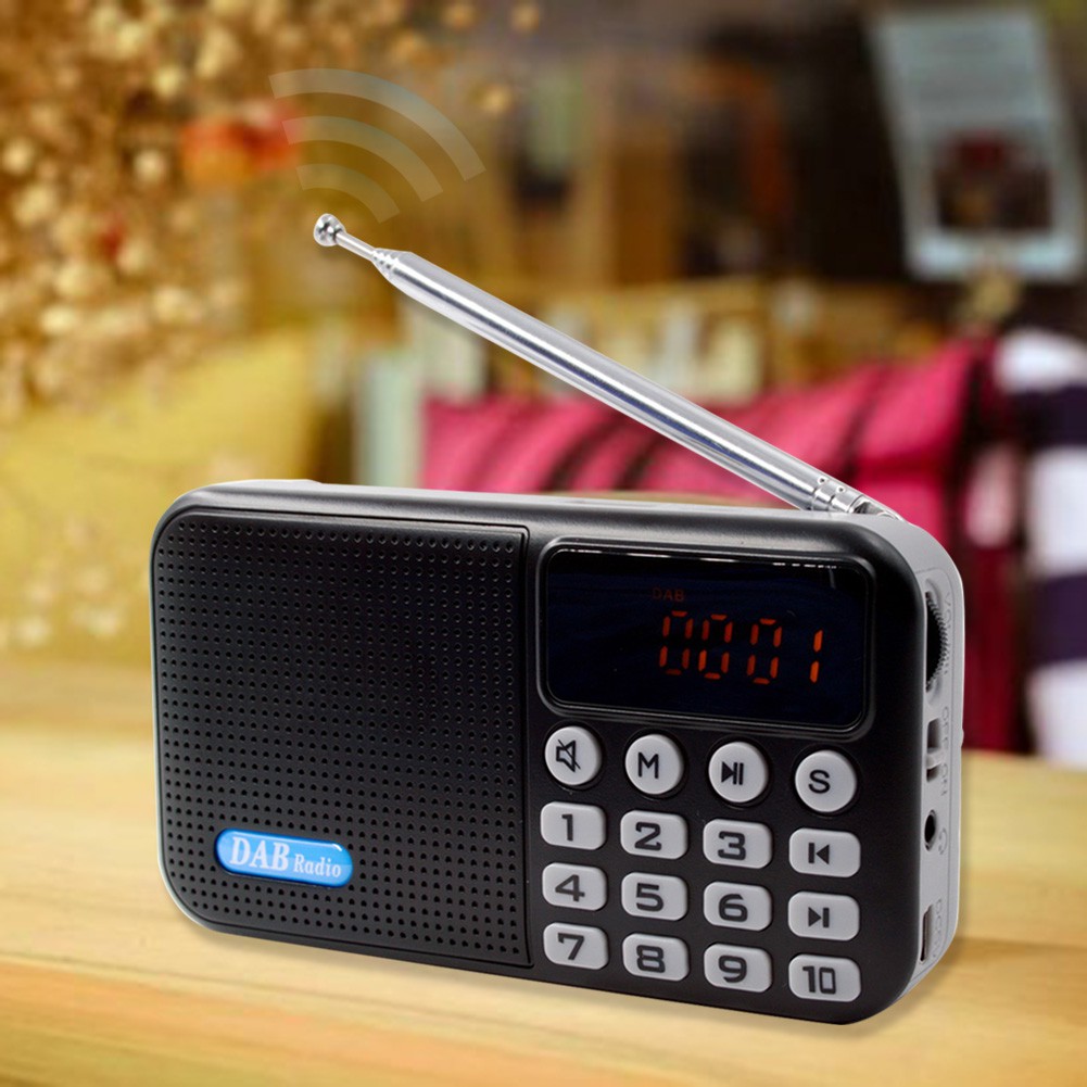 digital radio and bluetooth speaker